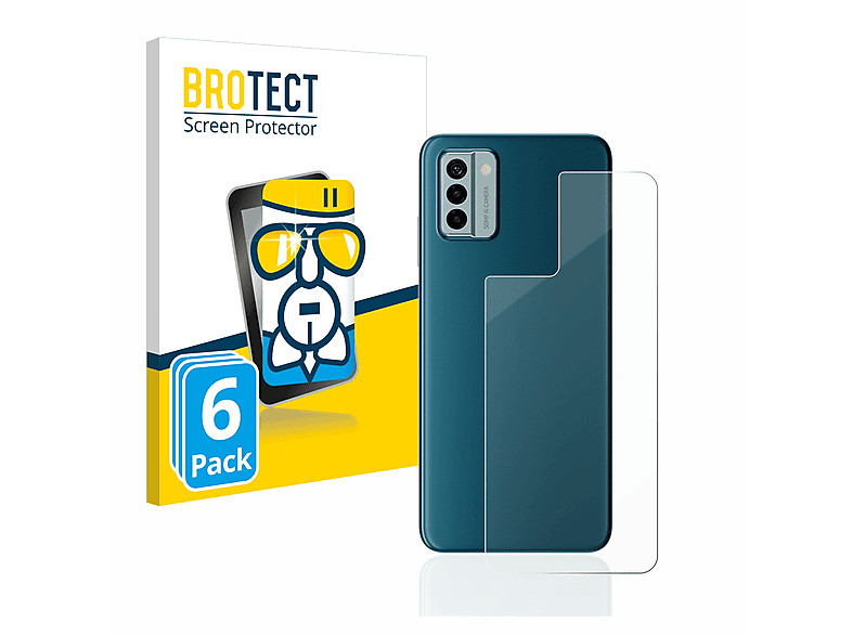 Schutzfolie(für Airglass Nokia BROTECT G22) klare 6x