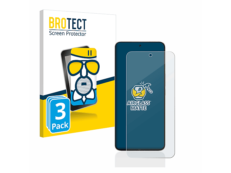 20 BROTECT Pro) matte Schutzfolie(für Meizu Airglass 3x