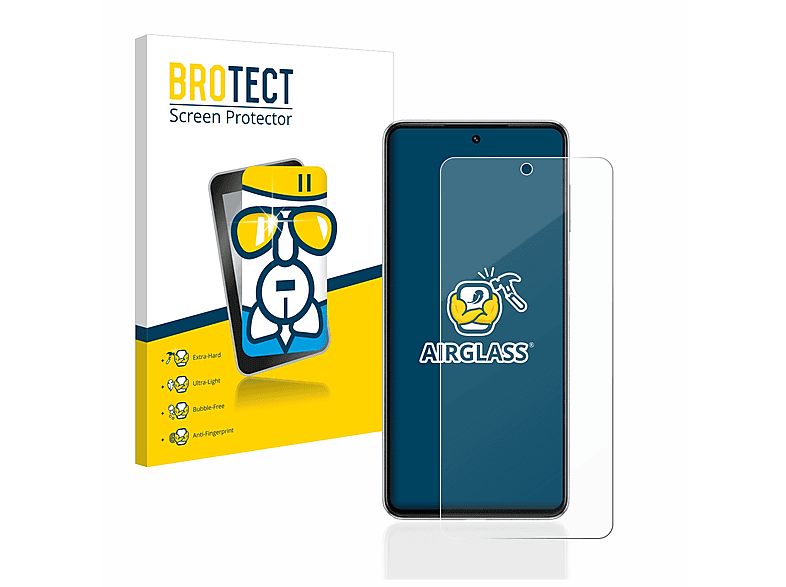 BROTECT Airglass klare Schutzfolie(für Galaxy M54) Samsung