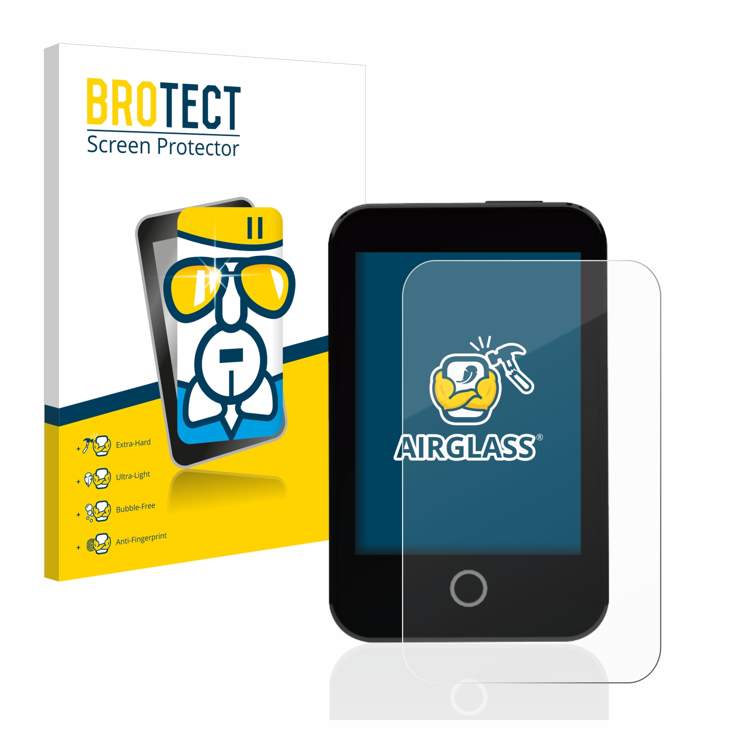 CGM) Medtrum Airglass klare BROTECT Schutzfolie(für nano Touchcare