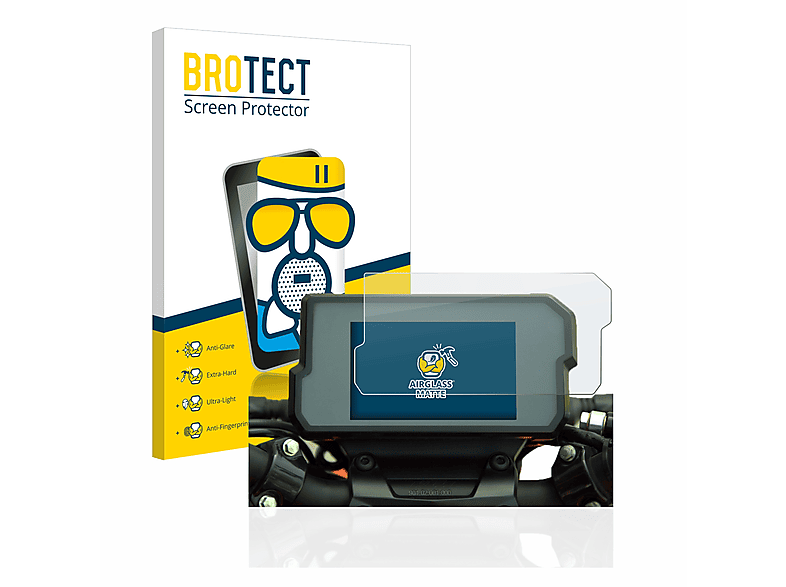 BROTECT Airglass matte Schutzfolie(für KTM 390 Duke 2019)