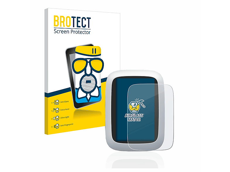 BROTECT Airglass matte Schutzfolie(für VW Elli ID. Charger)