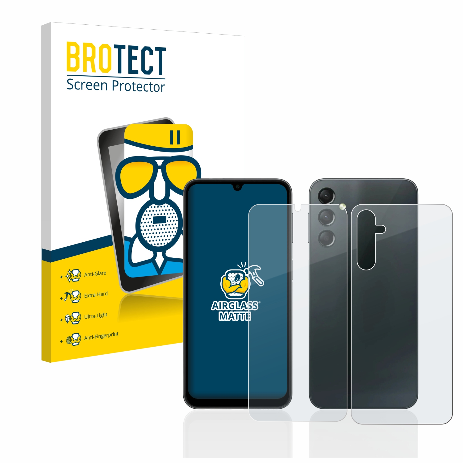 Galaxy matte Airglass BROTECT Schutzfolie(für Samsung 4G) A24