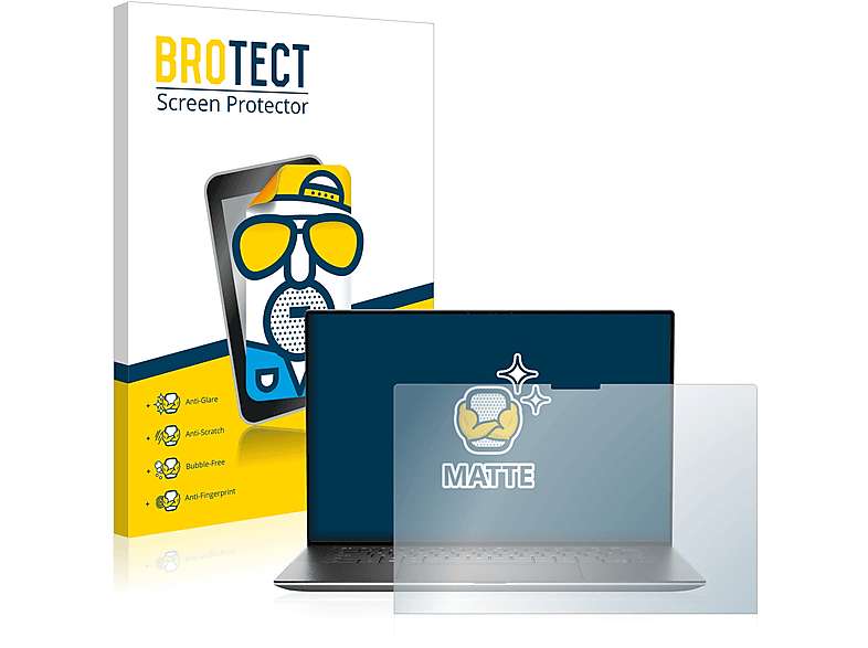 BROTECT matte Schutzfolie(für Precision Dell (Touch)) 5570