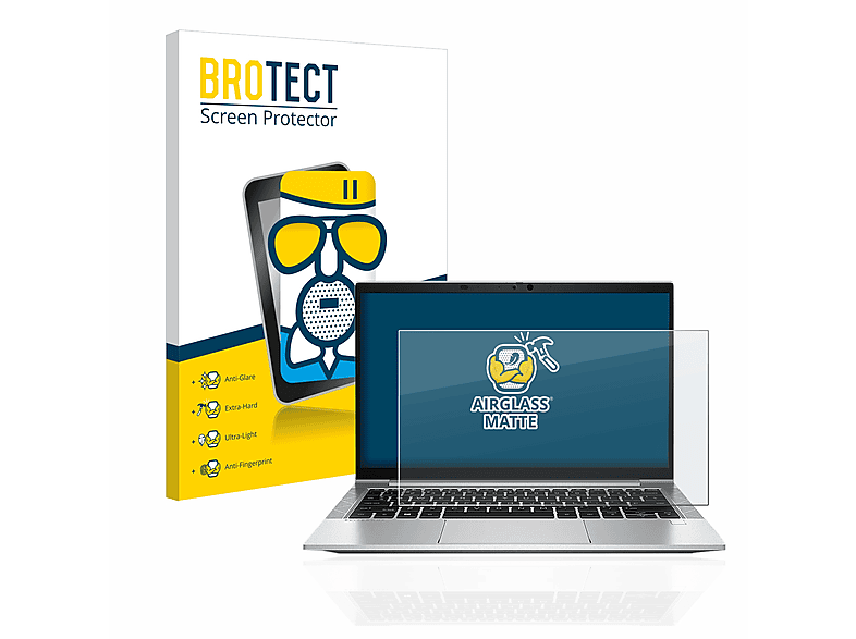 BROTECT Airglass matte Schutzfolie(für HP EliteBook 830 G8)
