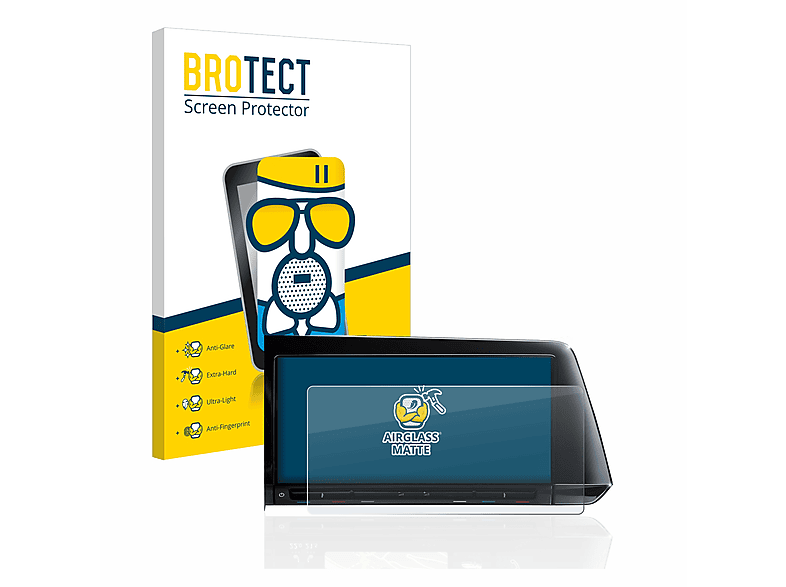 BROTECT Airglass matte Schutzfolie(für Volkswagen Golf 8 2020 Discover Pro 10\