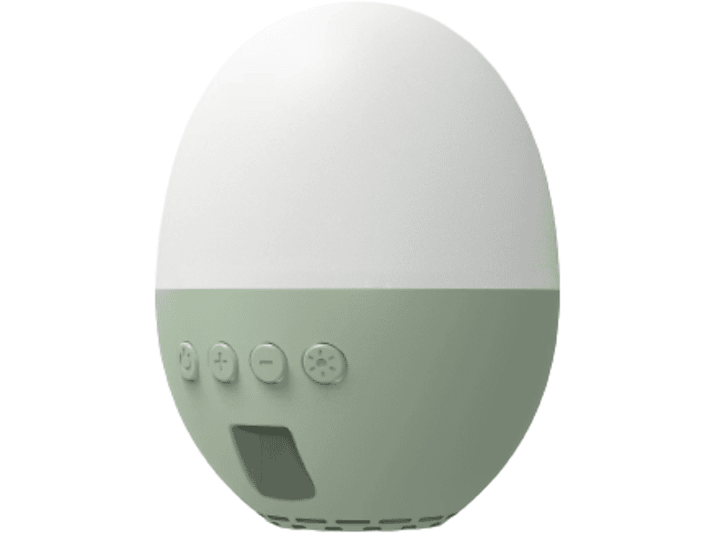 SYNTEK Bluetooth Lautsprecher Grün Hohe Klangqualität RGB Buntes Licht Lautsprecher Bluetooth-Lautsprecher, Weiß，Grün