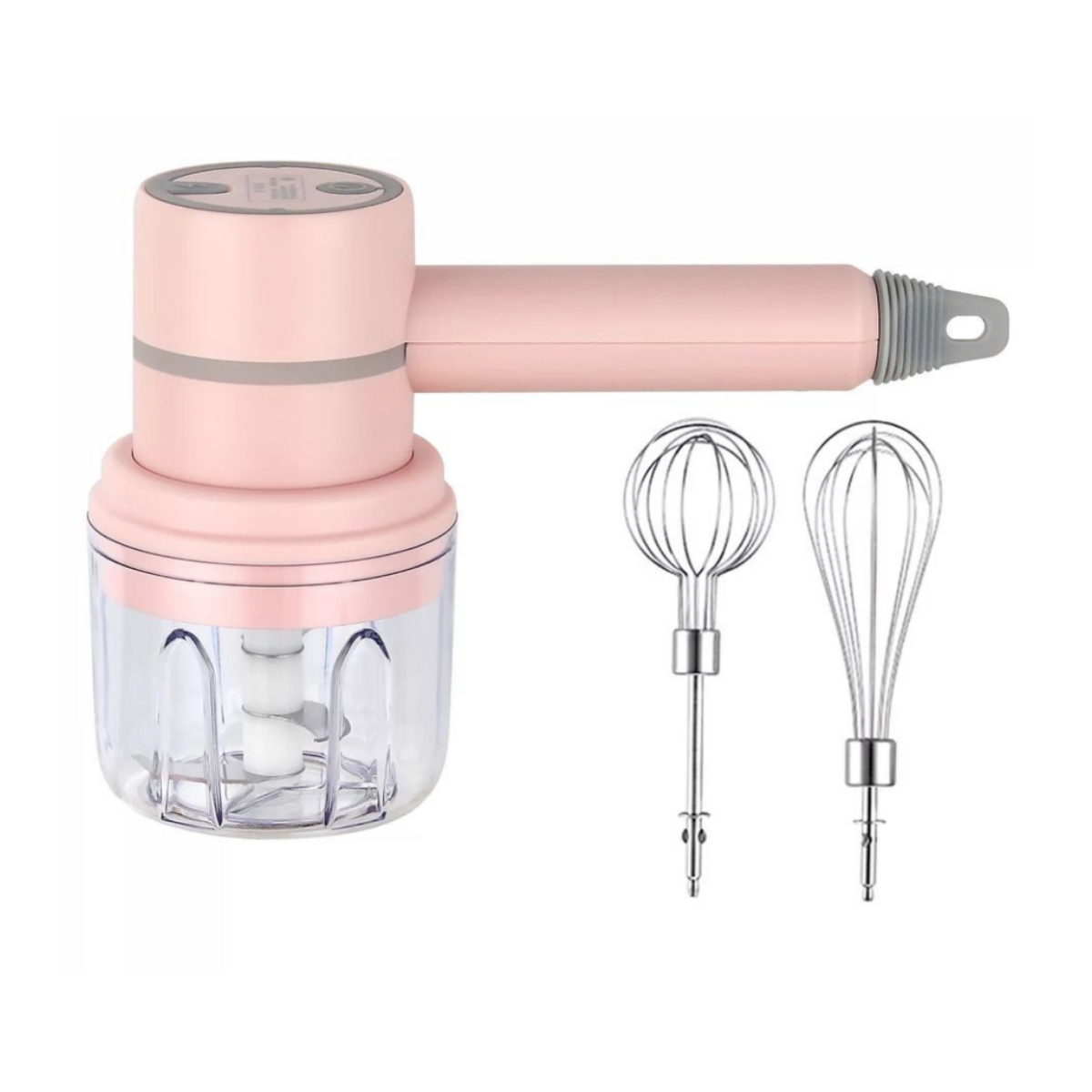 Auto Rosa Creme Whip Schneebesen SYNTEK Kabelloser Rosa Handmixer Mixer Watt) Elektrischer (150