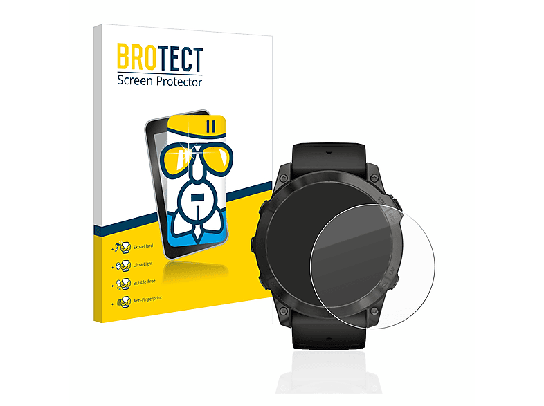 BROTECT Airglass klare Schutzfolie(für Garmin Epix Pro (Gen 2) (51 mm))
