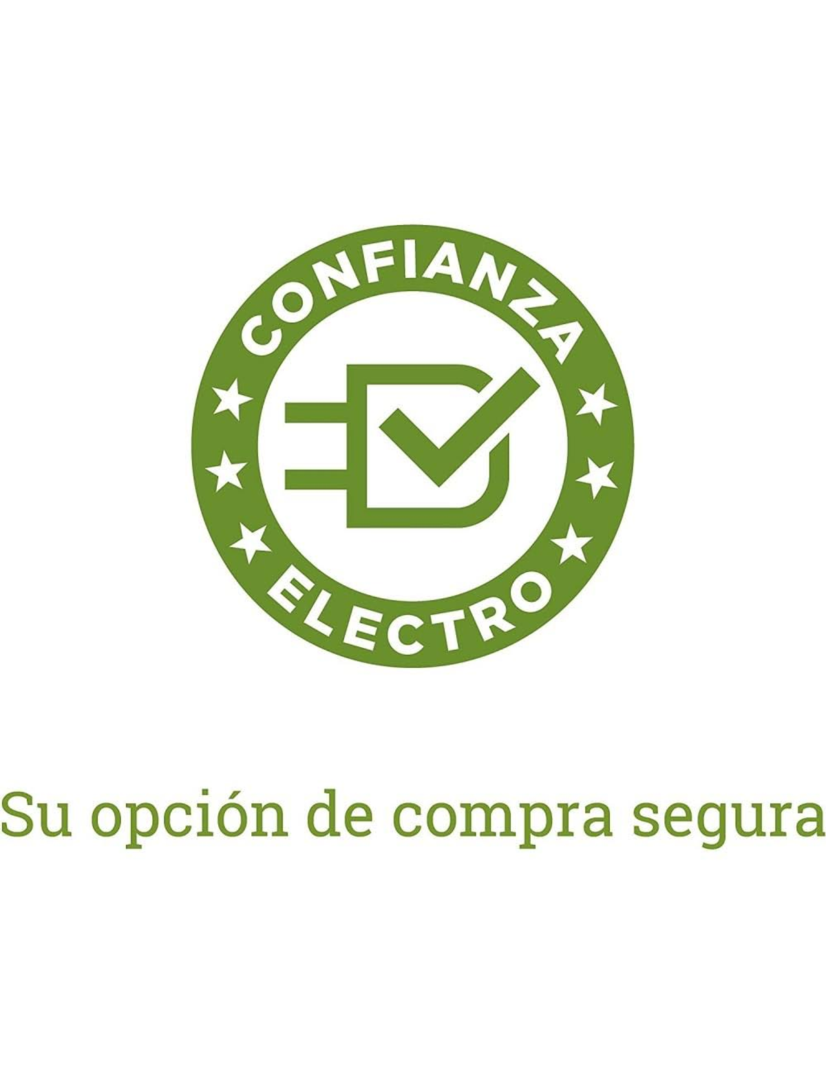 Logotipo verde con texto: "CONFIANZA ELECTRO" y una marca de verificación.