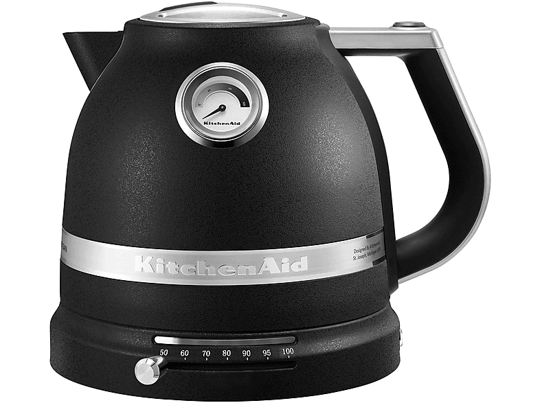 KITCHENAID 5KEK1522EBK GUSSEISEN Wasserkocher, Schwarz