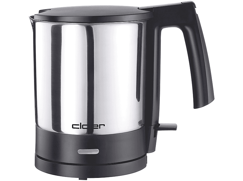 CLOER 4700 Wasserkocher, Schwarz/Silber