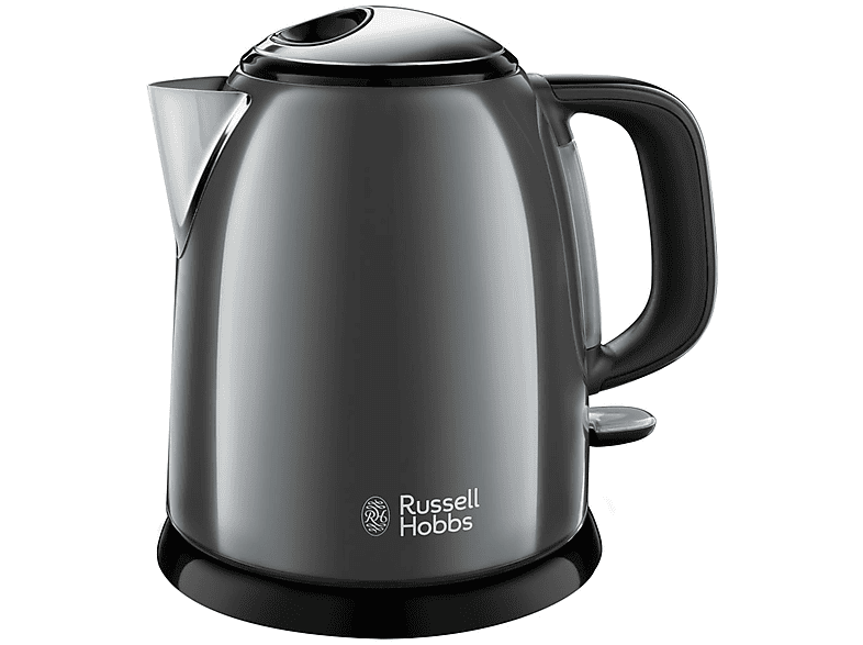 RUSSELL HOBBS Dunkelgrau/Schwarz Wasserkocher, 435506