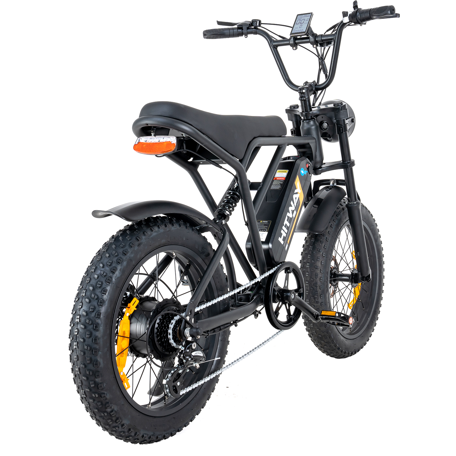 Herren-Rad, 250W (Laufradgröße: Mountainbike HITWAY Zoll, 864, schwarz) 20\