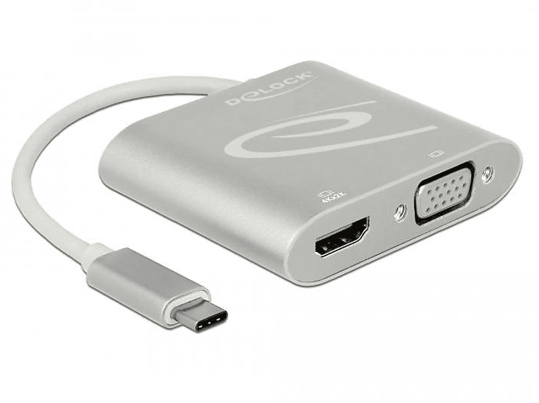 DELOCK 87705 USB Splitter, Silber