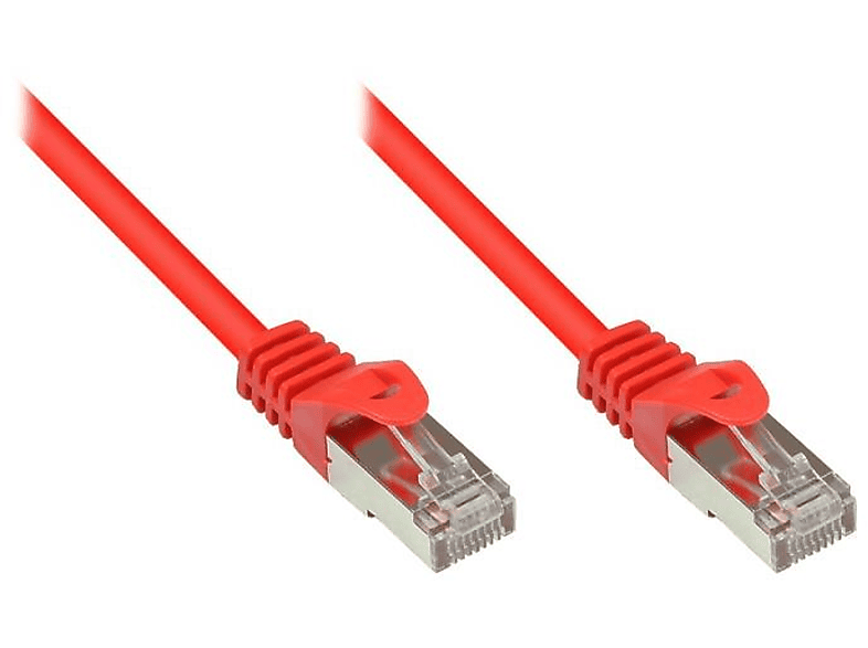 VARIA GROUP 855R-002 Patchkabel Cat.5e, Rot