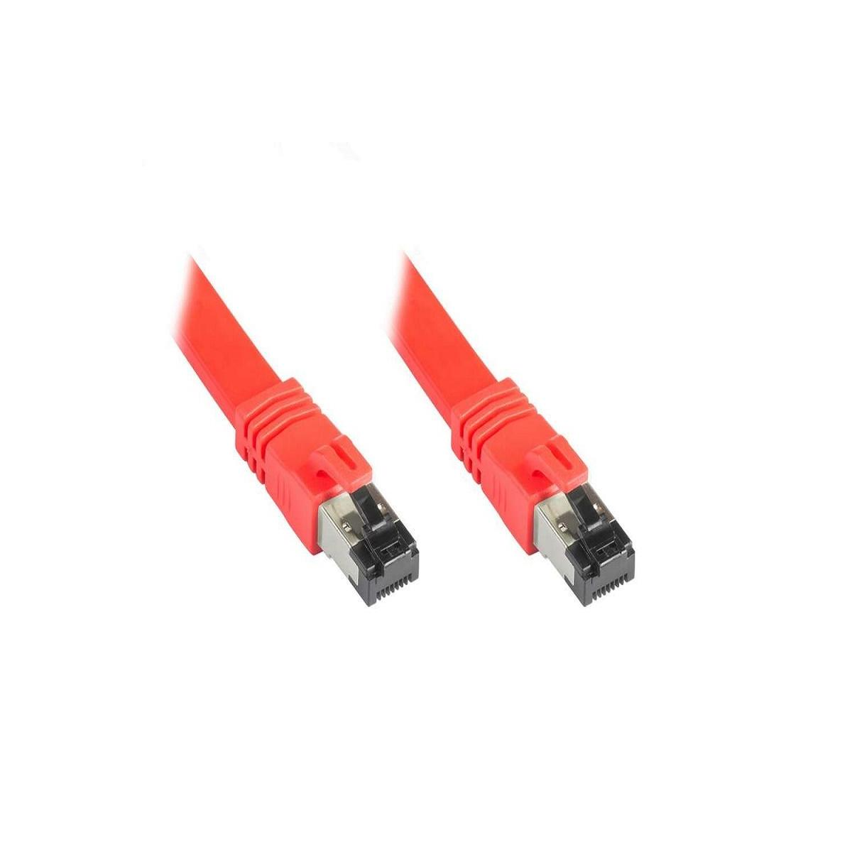 Patchkabel GROUP Cat.8.1, 8080-F030R Rot VARIA