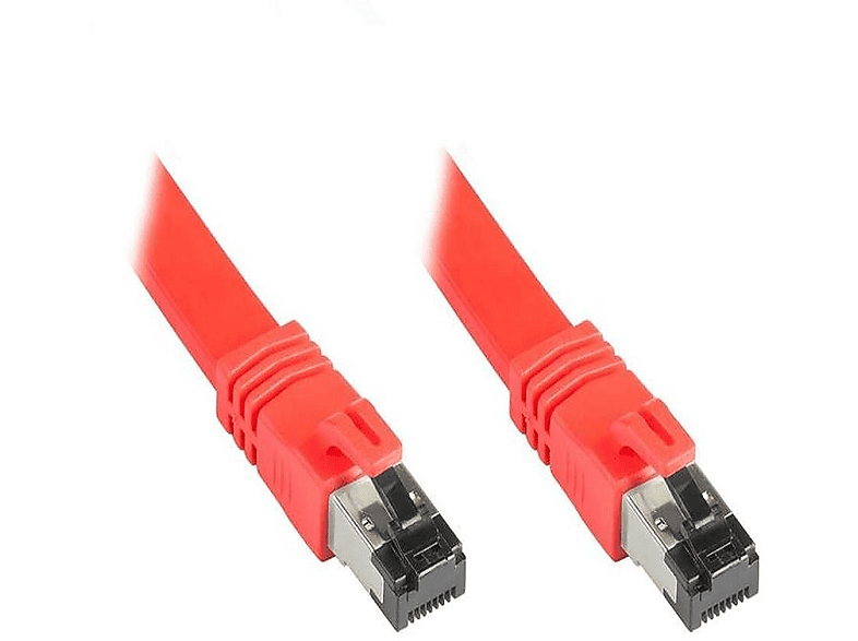 VARIA GROUP 8080-F030R Patchkabel Cat.8.1, Rot