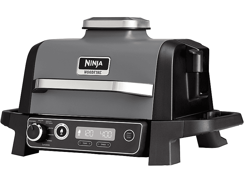 NINJA OG701EU WOODFIRE ELEKTRISCHER OUTDOOR GRILL Elektrogriill ...