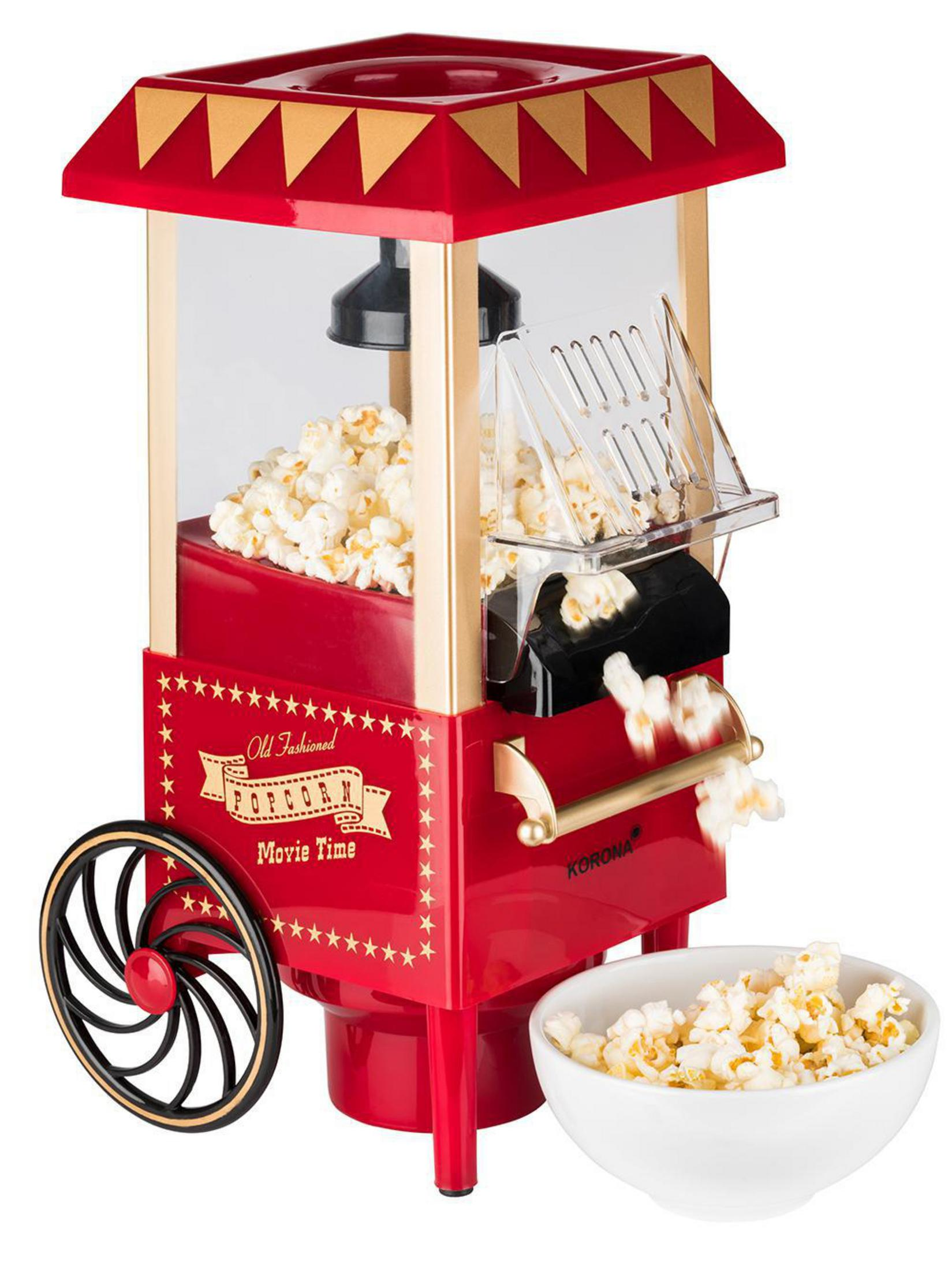 KORONA 41100 Rot/Gold Popcornmaker