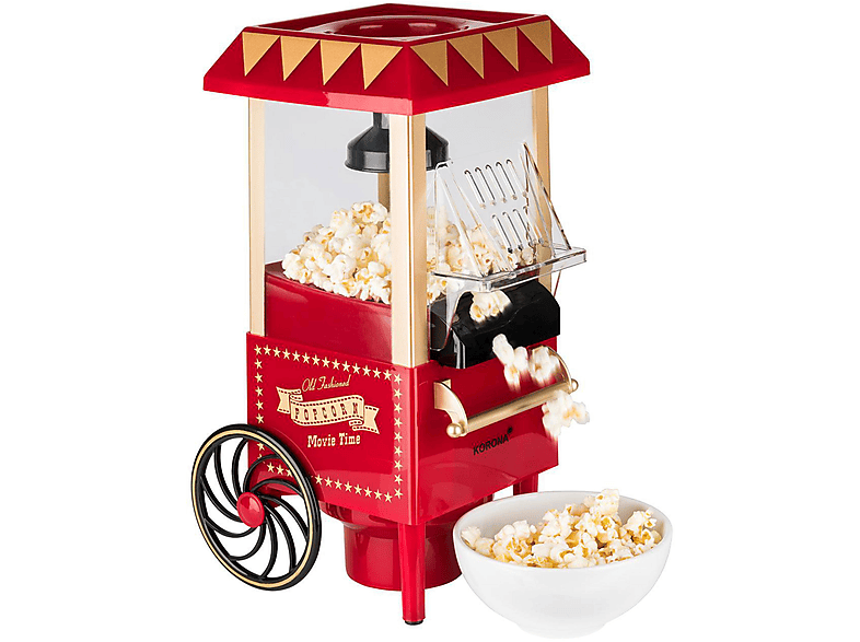 Rot/Gold 41100 KORONA Popcornmaker