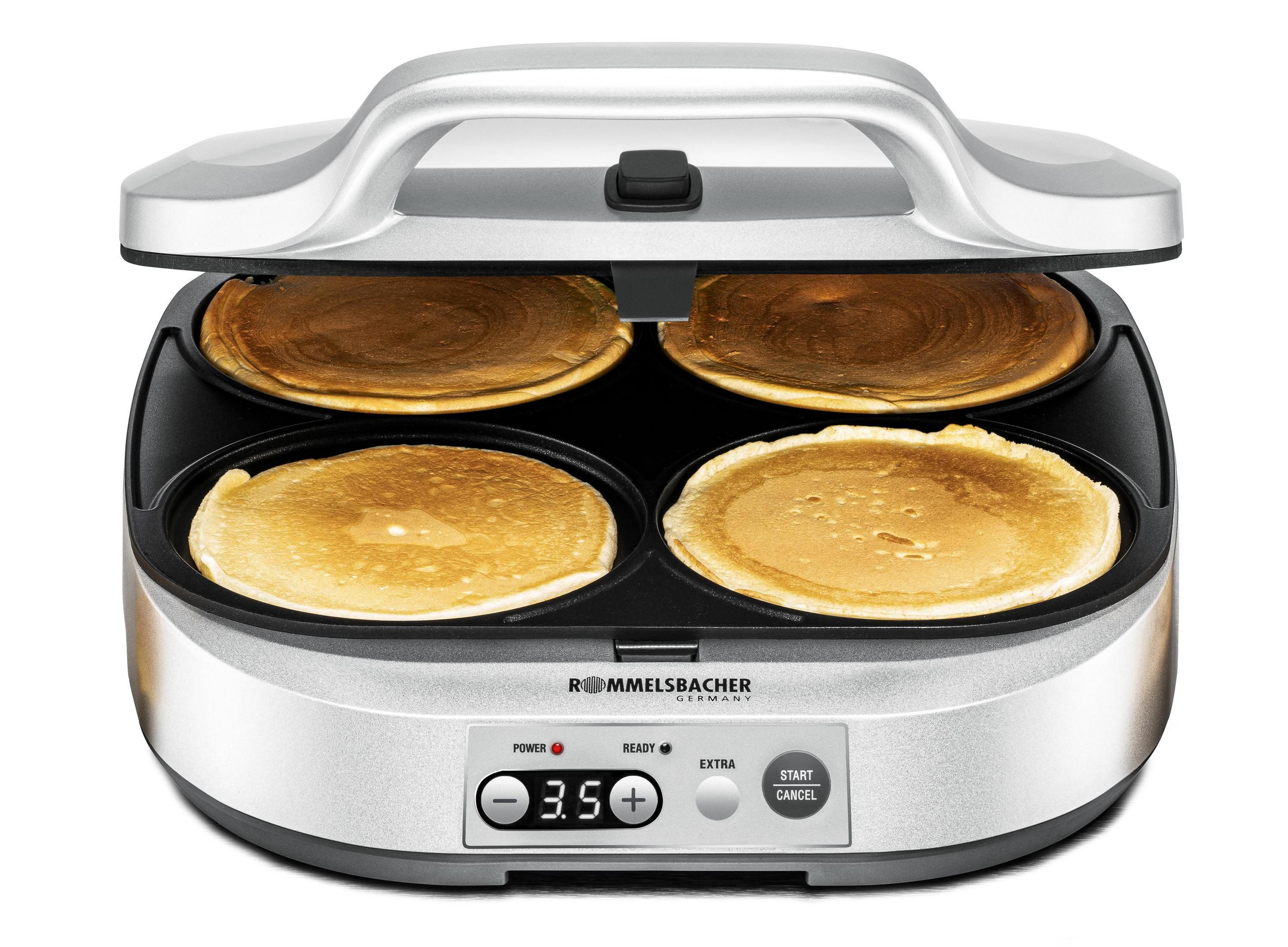 PC Silber 1800 Pancake-Maker ROMMELSBACHER