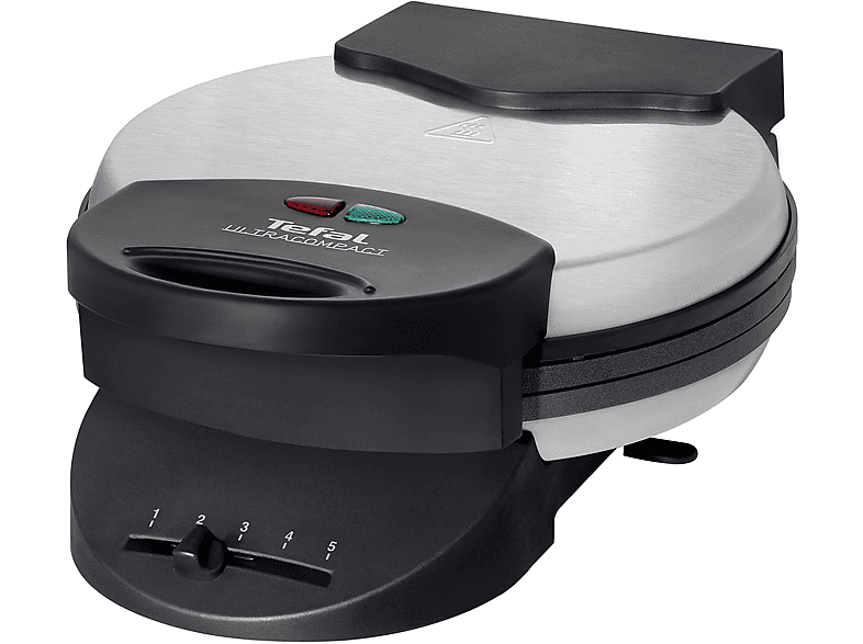 TEFAL WM 310 D Waffeleisen Edelstahl/Schwarz