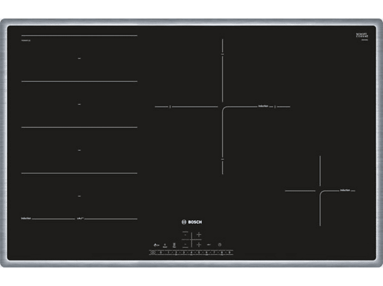 BOSCH PXE 845 EDELSTAHL (795 breit, FC mm E Kochfelder) 4 Glaskeramik 1