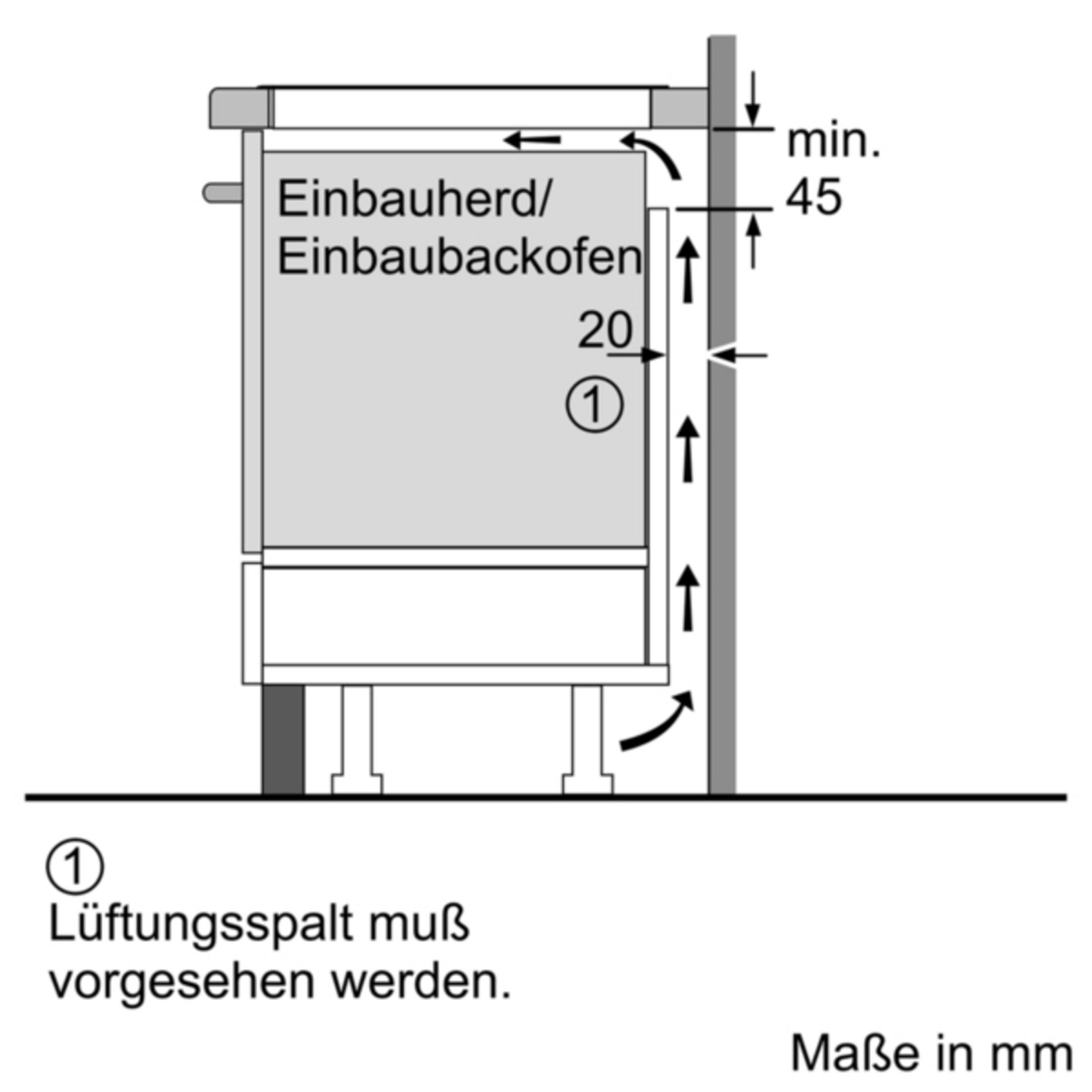 NEFF TBD 5820 N - breit, Induktionskochfelder T58BD20N0 Kochfelder) mm 5 (795