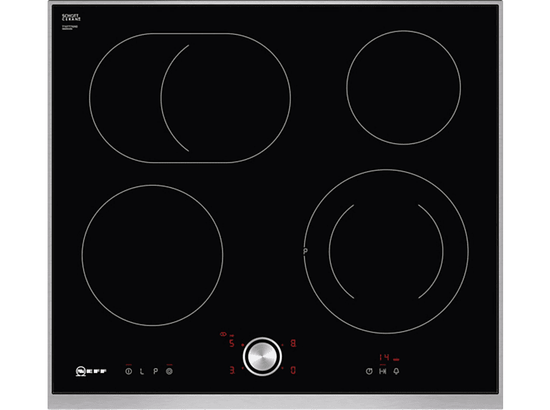 1676 4 TTT (606 - breit, mm Kochfelder) NEFF N T16TT76N0 Glaskeramikkochfeld