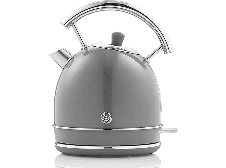 SWAN Retro SK14630GRNEU Wasserkocher, Grau