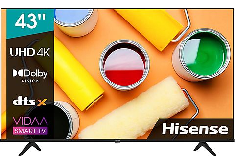 HISENSE 43 A 6 CG LED TV (Flat, 43 Zoll / 108 cm, UHD 4K, SMART TV, VIDAA  U5) | MediaMarkt