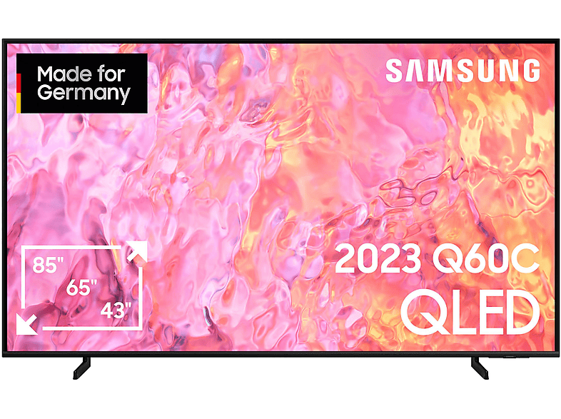 SAMSUNG GQ 43 Q 60 CAUXZG QLED TV (Flat, 43 Zoll / 108 cm, UHD 4K