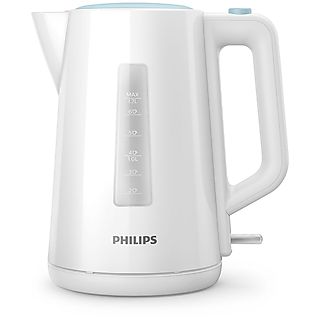 Hervidor de agua - PHILIPS HD9318/00, 2200 W, 1.7 l, Blanco