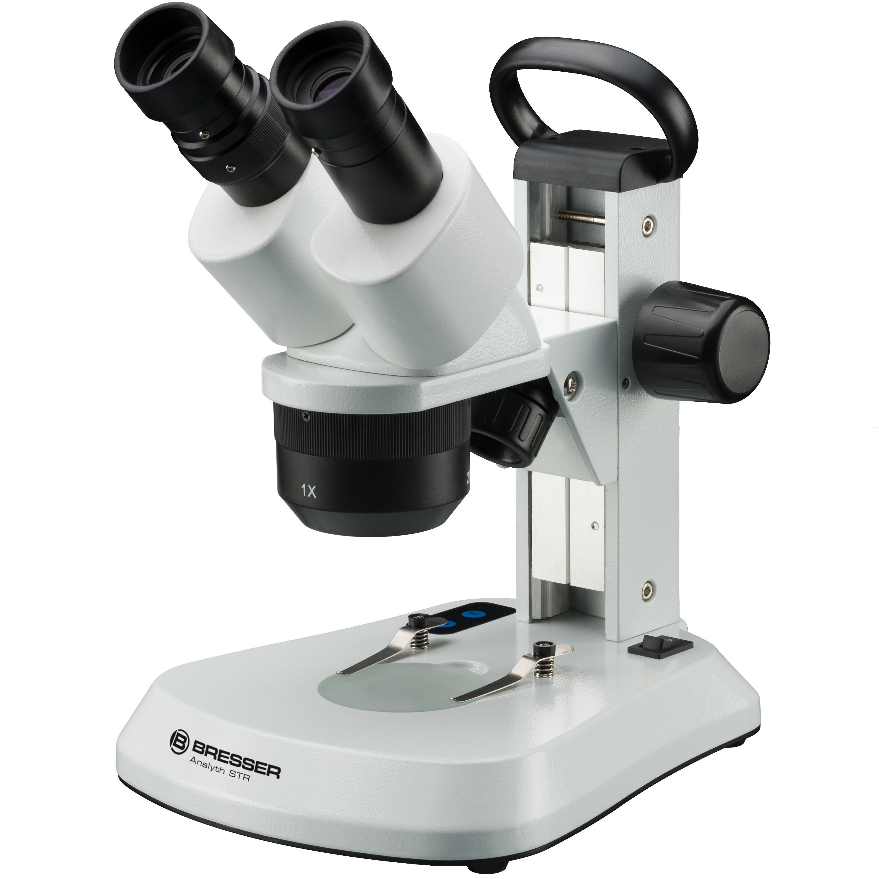 10x Mikroskop Durchlicht und - STR Analyth Stereo 40x Auflicht- BRESSER