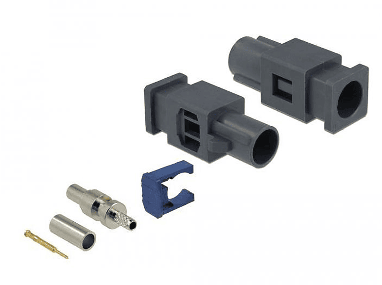 DELOCK 89761 Stecker/Steckverbinder, Mehrfarbig | Adapter & Kabel
