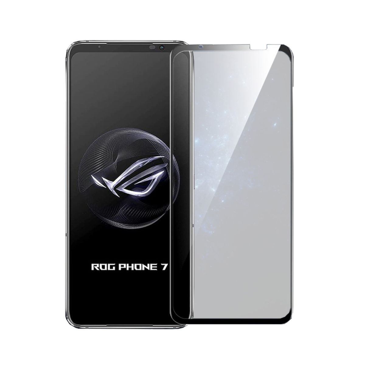 Asus Phone Ultimate) ROG Hart Schutzglas(für WIGENTO / Panzer Glas Folie 7 1x 7 H9