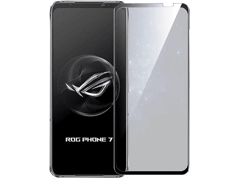 WIGENTO 1x / ROG Asus Schutzglas(für Phone Ultimate) Folie 7 H9 7 Hart Panzer Glas