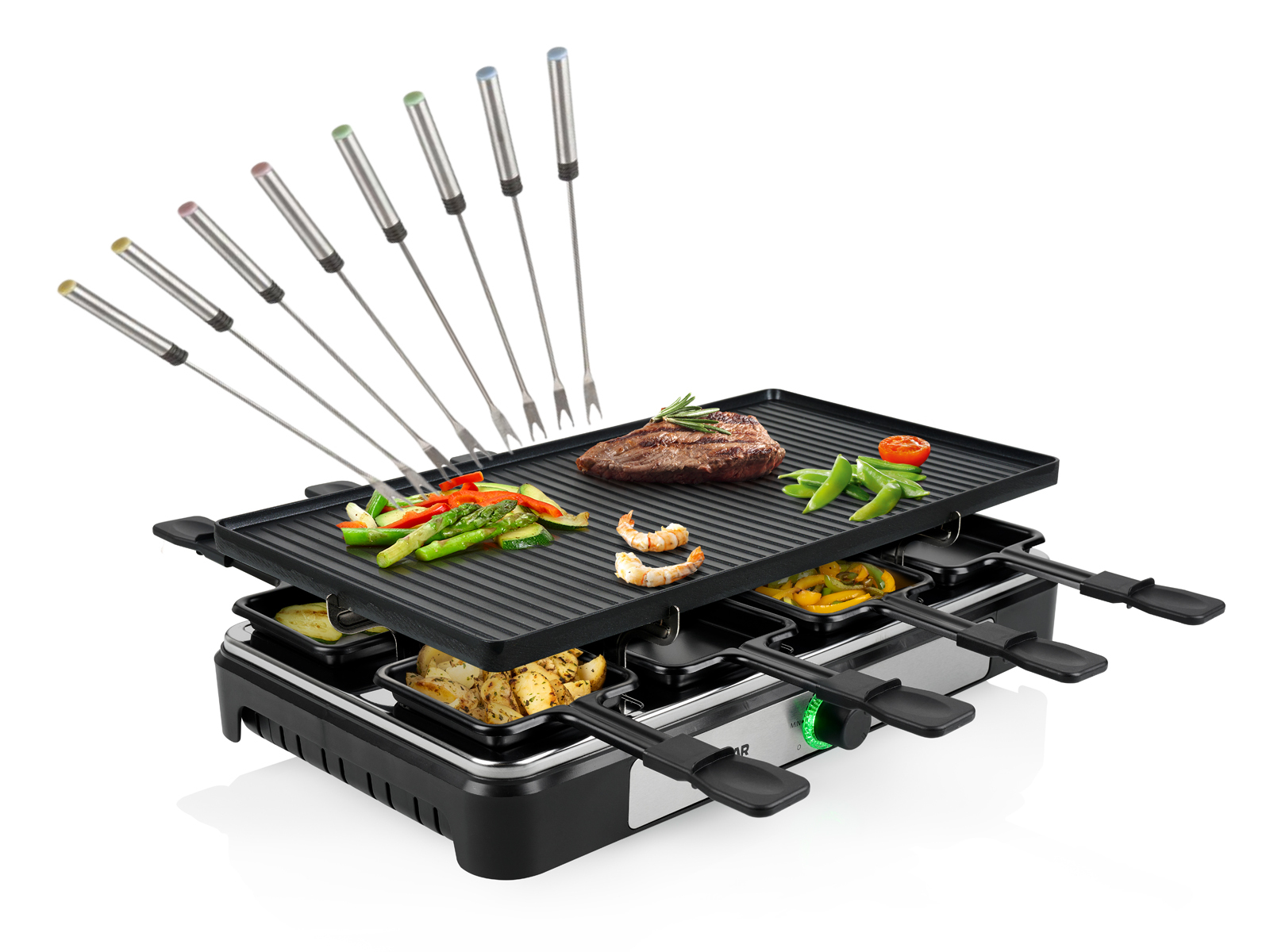 Raclette Personen 2-8 SETPOINT