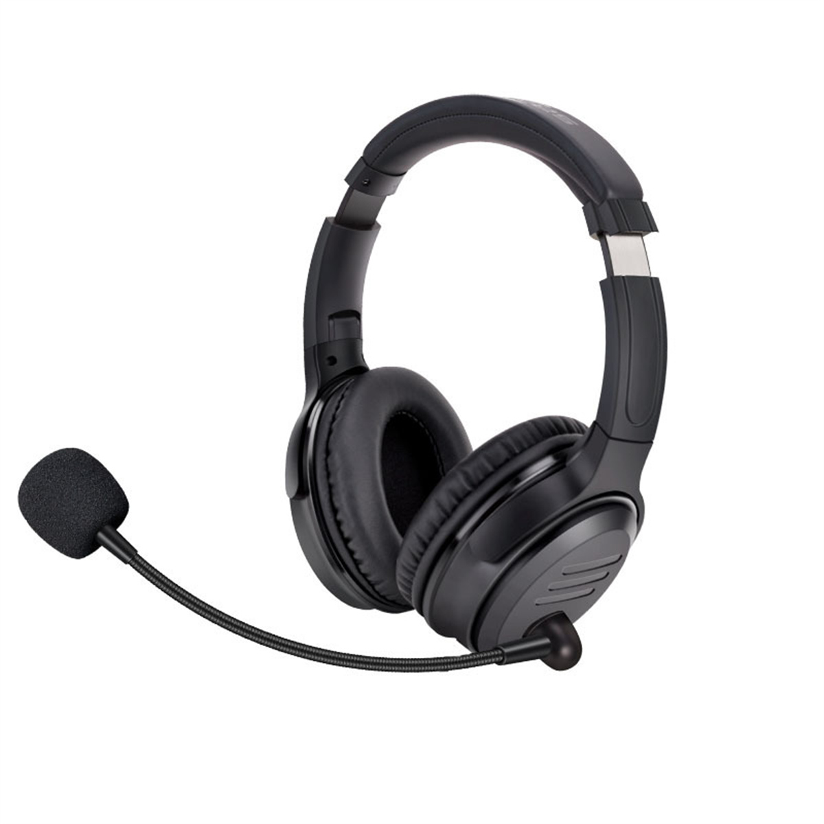BRIGHTAKE Bluetooth Kopfhörer schwarz Bluetooth Over-ear für Schwarz drahtlose Headset Kopfhörer Bluetooth Sport