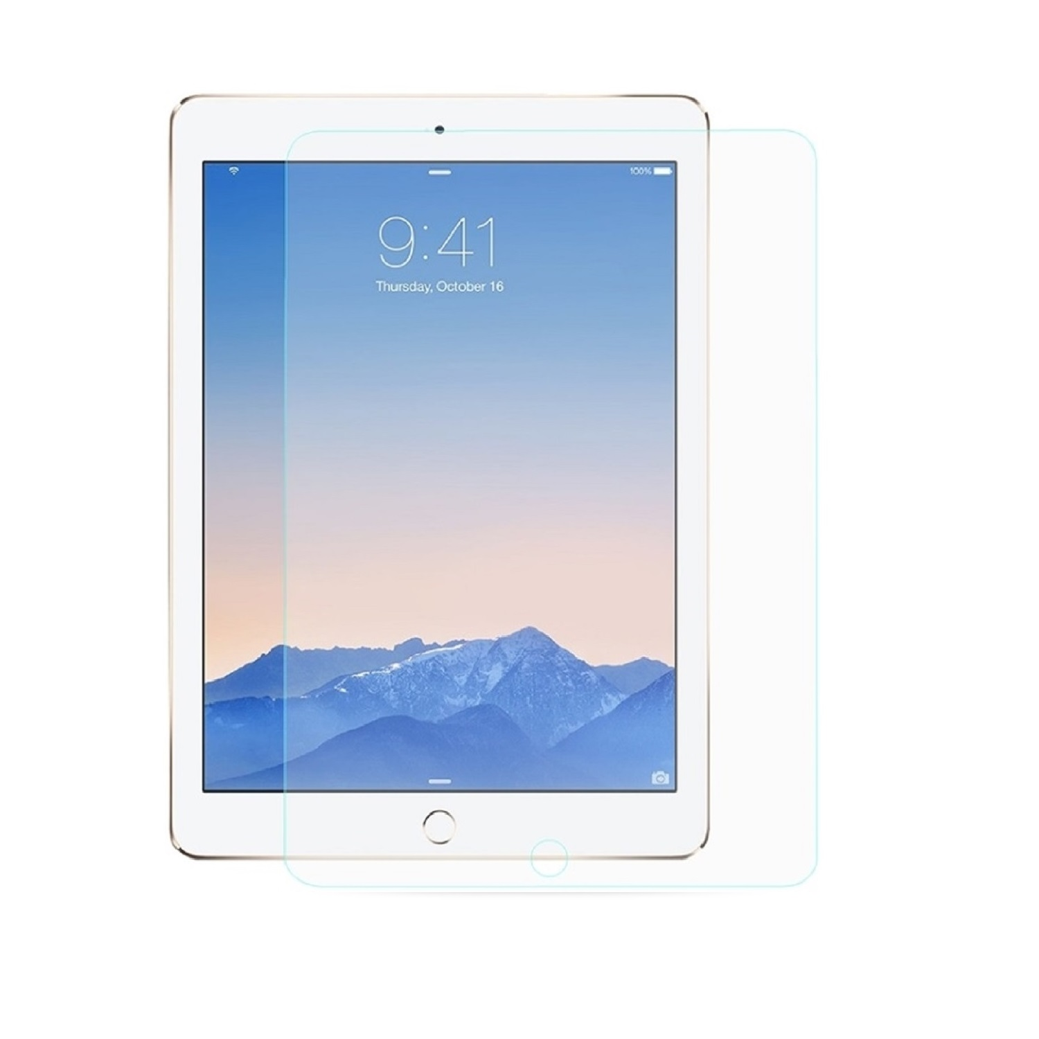 PROTECTORKING 4x Schutzfolie Apple iPad HD 9.7) Air KLAR Displayschutzfolie(für