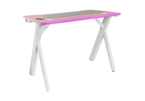 Mesa de escritorio gaming LED RGB - TAL-WARSHIPX1 TALIUS, 60000,0 g, Negro