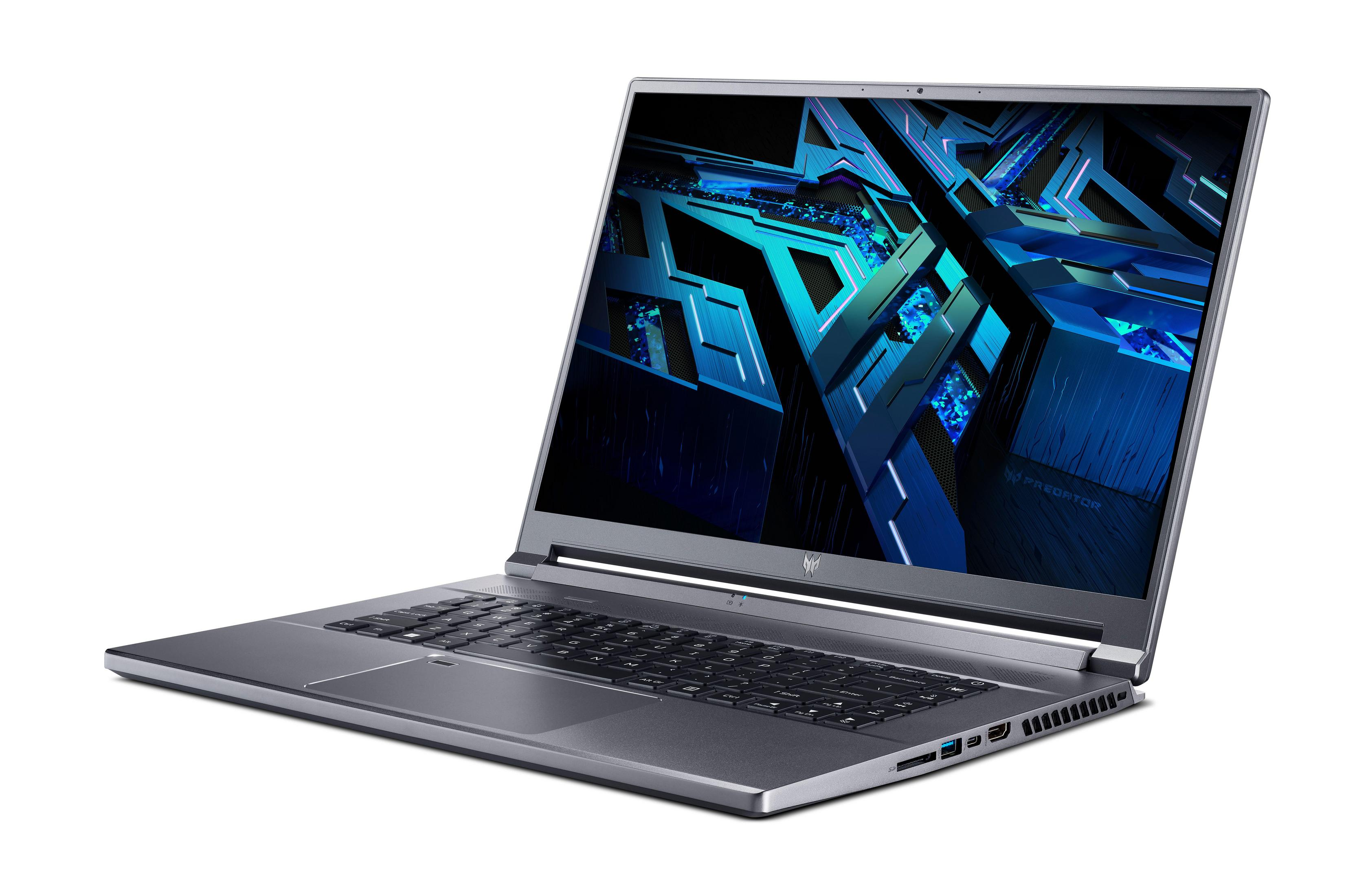 I9-12900H/32G, mit PREDATOR Gray Intel® Notebook Intel, ACER 32 GB Core™ SSD, 500SE Display, i9 TRITON RAM, Zoll 2 TB Prozessor, Gaming PT516-52S-98LC Steel 16