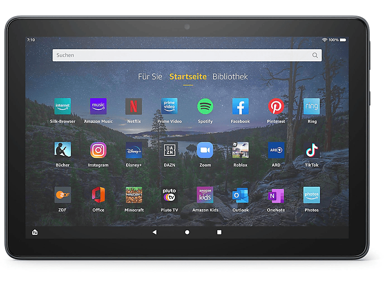 AMAZON FIRE HD 10 PLUS MT8183/32GB SLATE-GREY, Tablet, 32 GB, 10,1 Zoll, Schiefergrau
