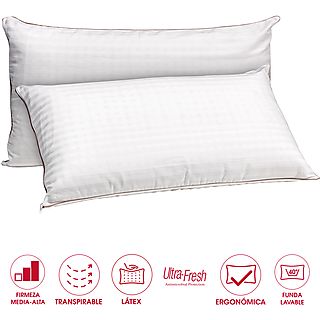 Almohada  - Látex 75 cm PIKOLIN, Blanco