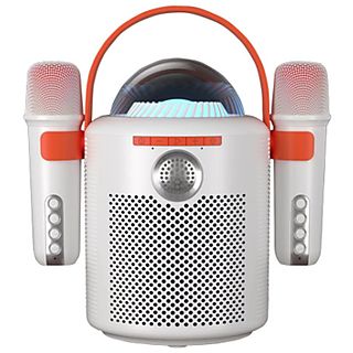 Altavoz bluetooth karaoke - KLACK ALTAVOZKARAOKEVOZMAGIC_BLANCO, Blanco