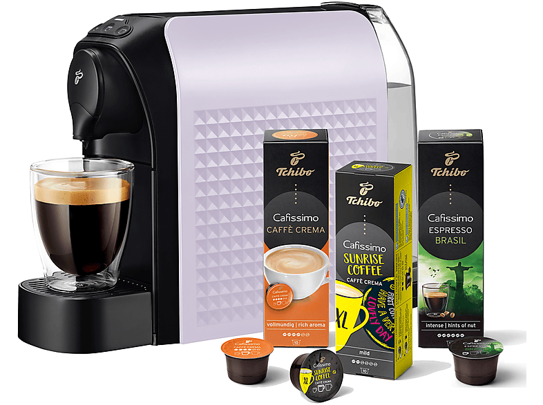 Espresso und für Caffè Crema, Kaffee, 30 CAFISSIMO TCHIBO Kapselmaschine, Kapseln Kaffeemaschine, \
