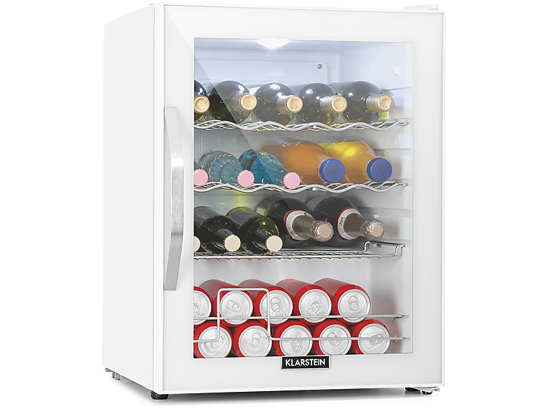 KLARSTEIN Beersafe XL Mini-Kühlschrank (EEK D, Quartz)