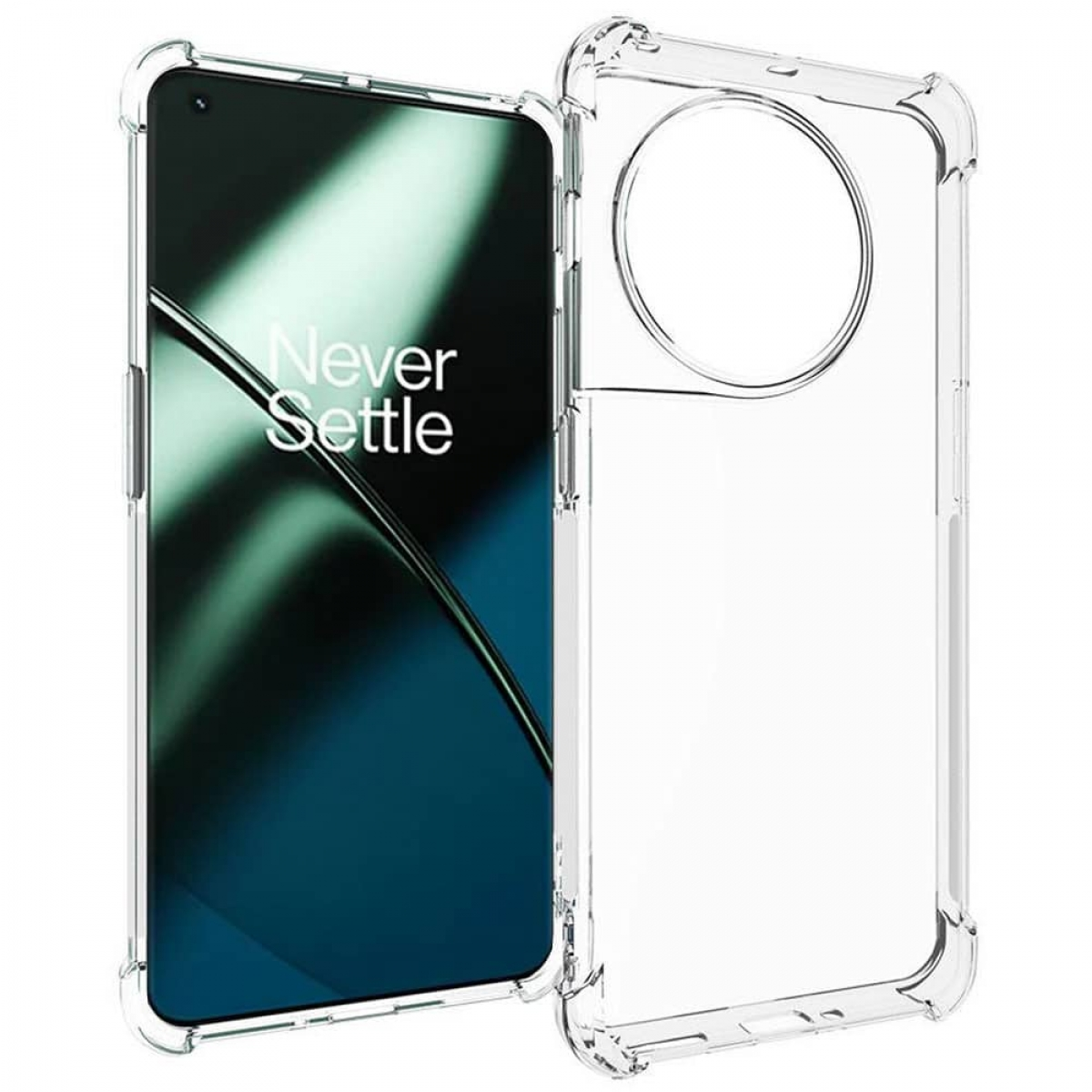 CASEONLINE Shockproof, OnePlus, Transparent Backcover, 11,