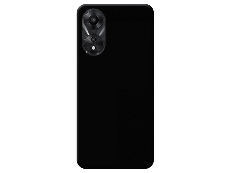 CASEONLINE Matt, Backcover, Oppo, A78, Schwarz